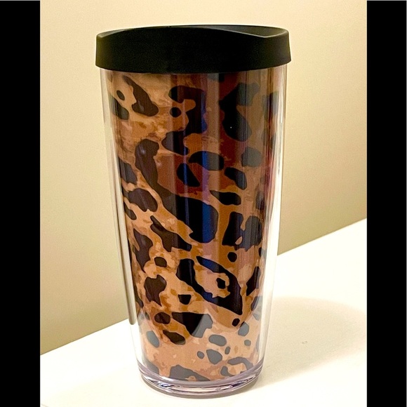Other - 16 oz Leopard Print Tumbler